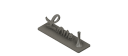 Valentines Day Stand 3d model
