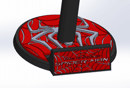 Helmet Stand Modular 3d model