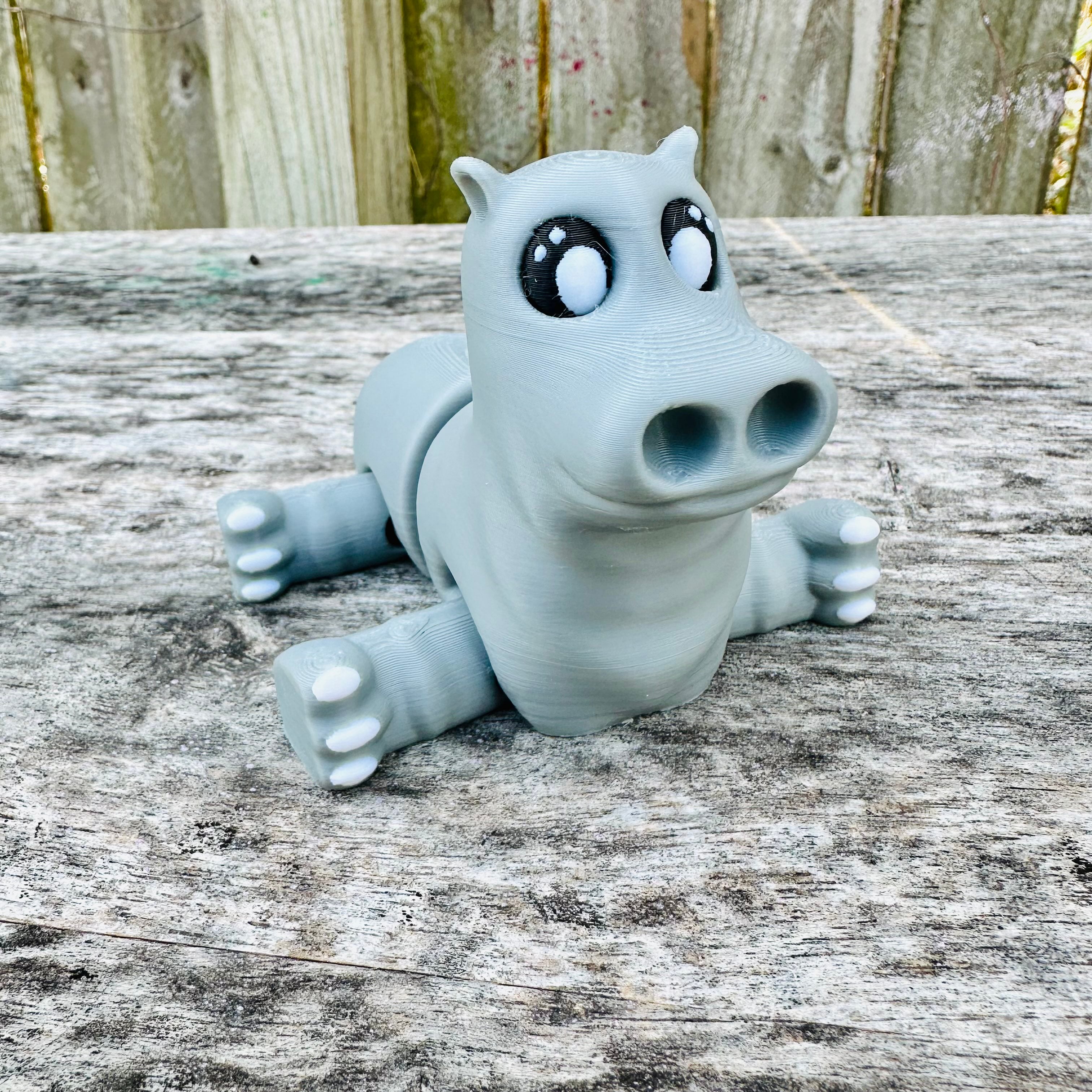 Mini Hippo 3d model