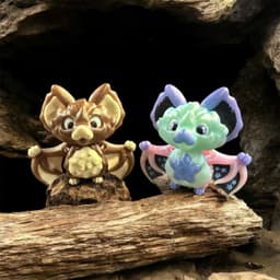 Edgar and Celeste Bat Sprites 3d model