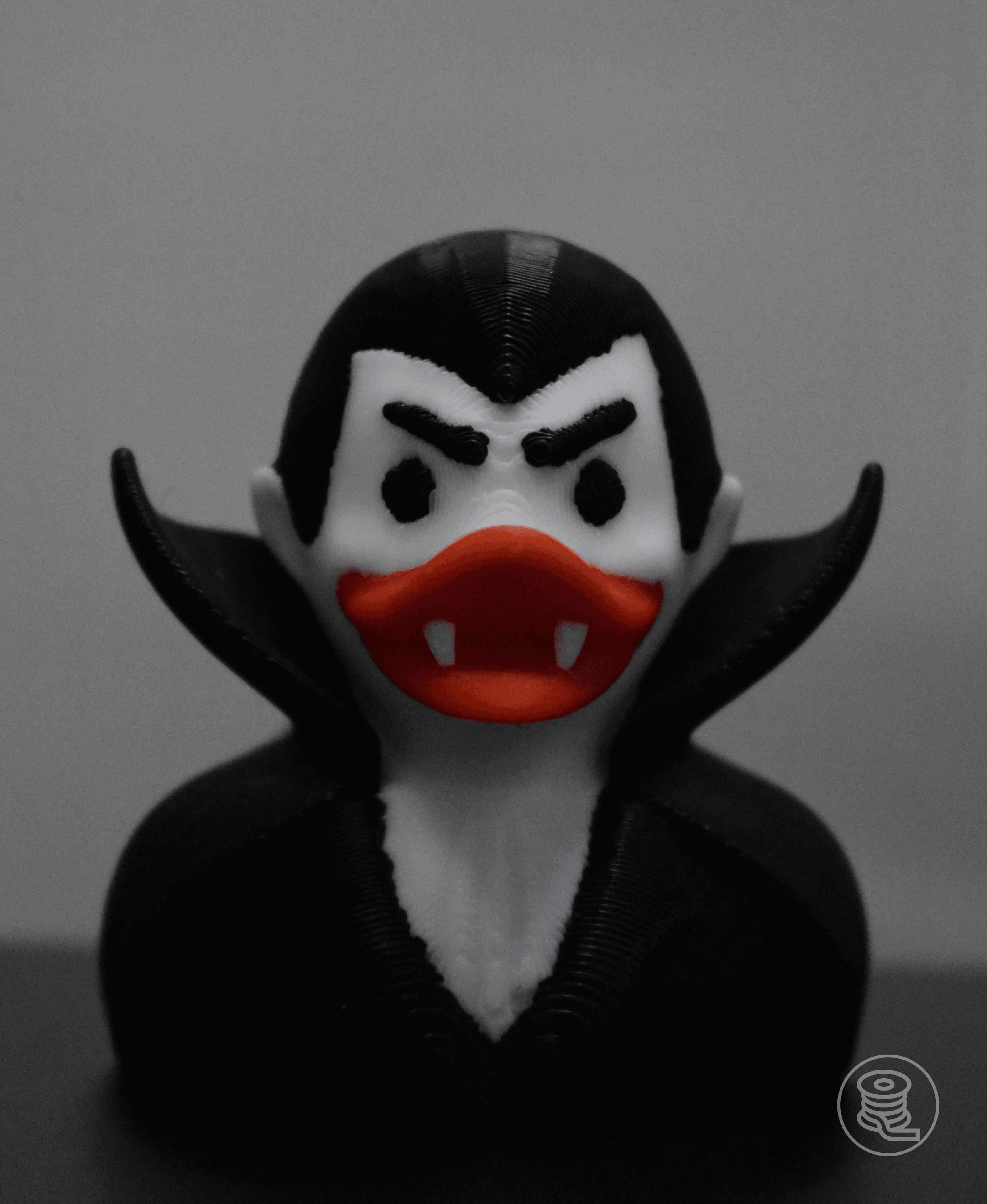 Halloween Vampire Duck 3d model