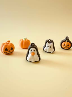 Spooky Friends Clicker Keychain Fidget Toy Bundle 3d model