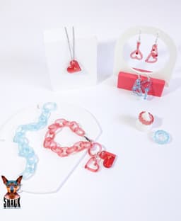 Heart ring (Heart Jewelry Set) 3d model