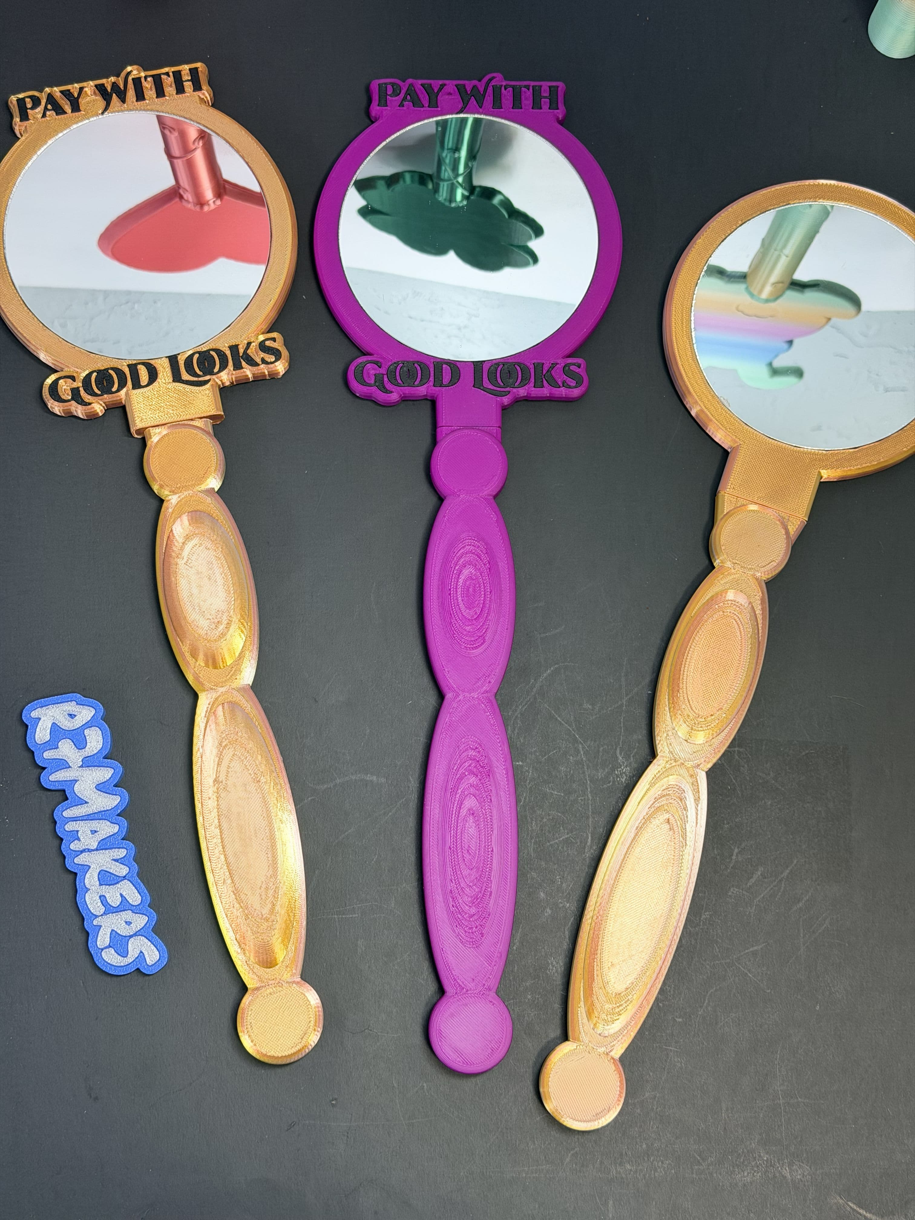 “Pay with Good Looks" Wand | Tap-to-Pay Magic Mirror Extension | R7Makers Member Exclusive 3d model