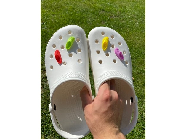 Mini crocs 3d model
