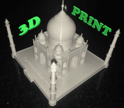 Taj Mahal 3d model