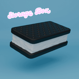 Ice Cream Sandwich Storage Box 3d model