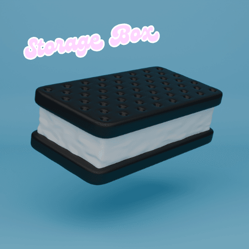 Ice Cream Sandwich Storage Box 3d model