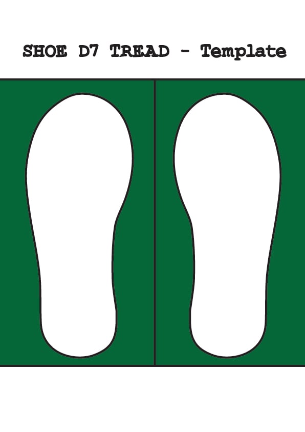 D7 Tread Sole Template edition 3d model