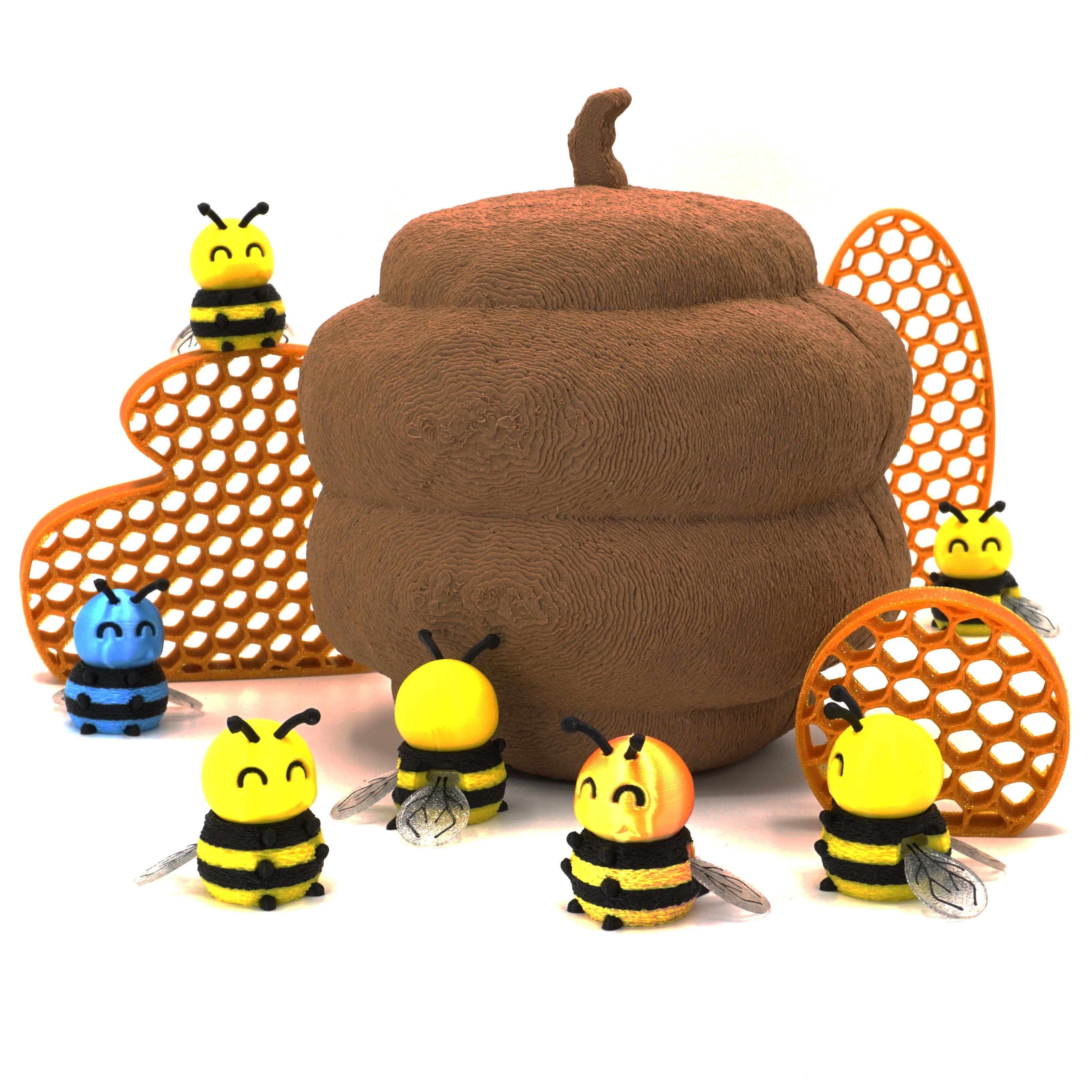 Fuzzy Bee 3d model