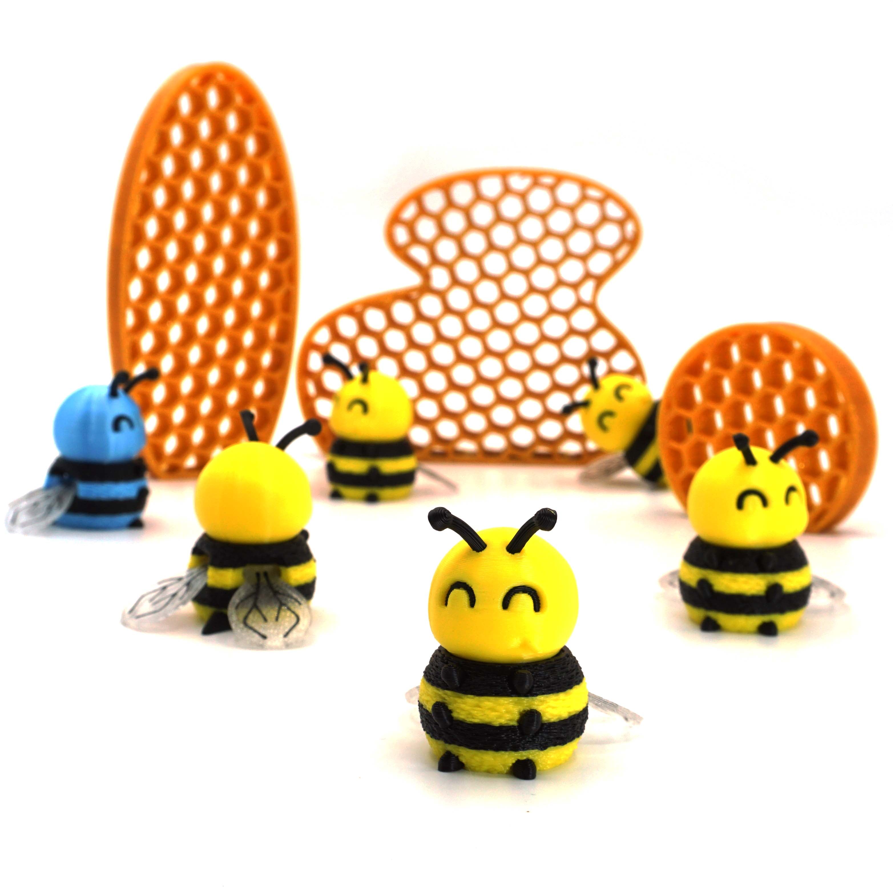 Fuzzy Bee 3d model