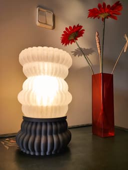 Leña lamp 3d model