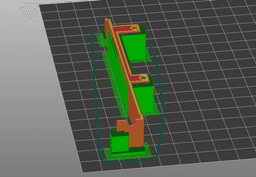 Parametric Intel XF SR PCIe Bracket 3d model