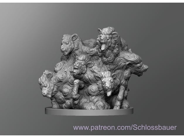Mutated Sheep 3d model
