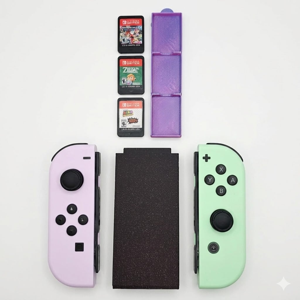Game Grip for Nintendo Switch 3d model