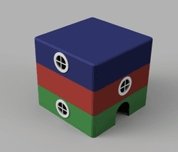 Stackable Small Animal Hide 3d model