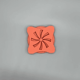 Spinning Fidget Wheel Hand Spinner Kinetic Coaster 3d model