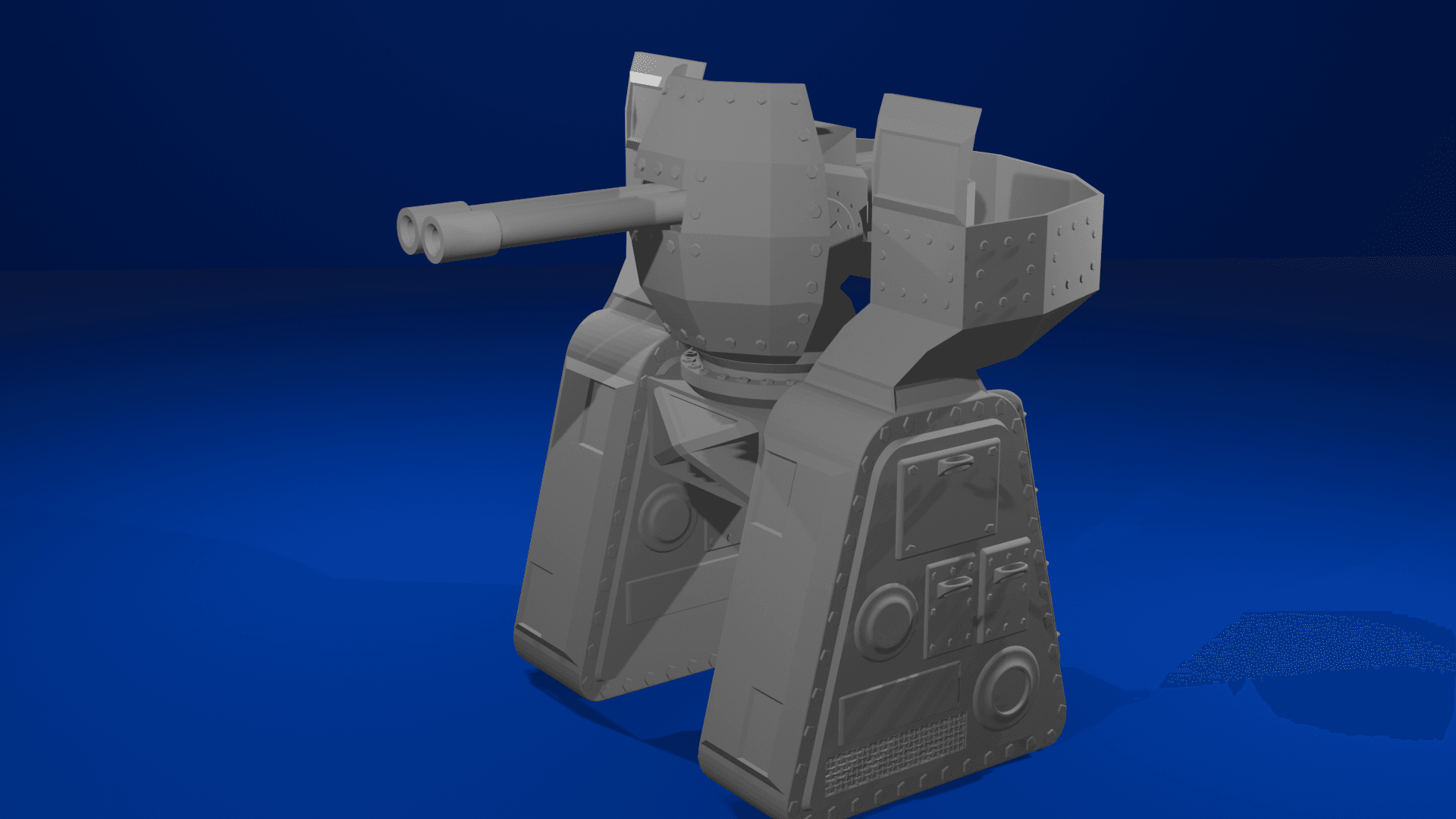 Cannon Miniature 3d model
