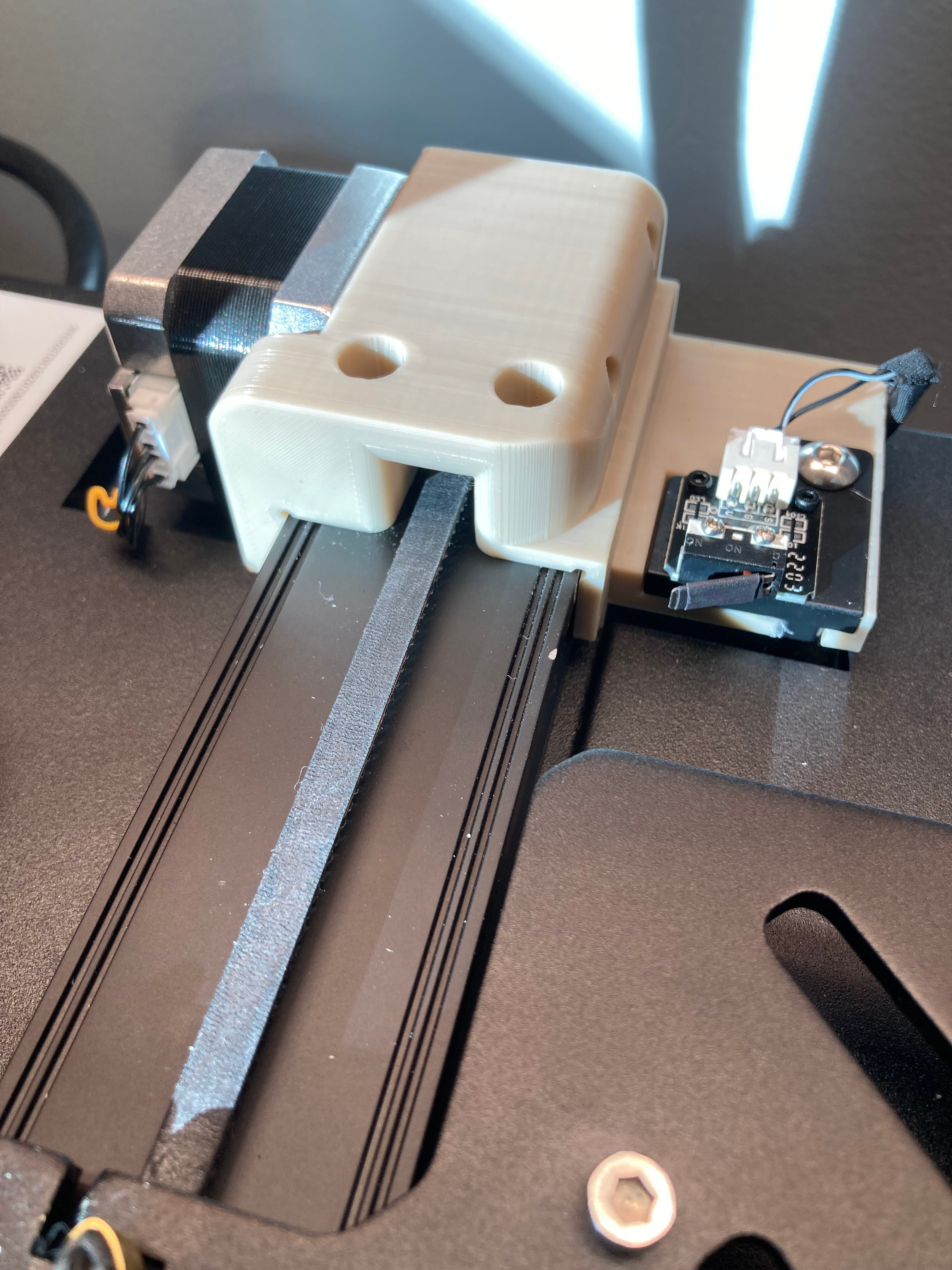 Ender 3 S1 Y-Axis Silent Stepper Motor Mount 3d model