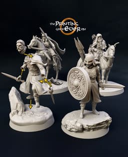 Modular Ridermercia Skirmishers 3d model