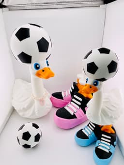 Soccer Ball Hat Goose Gear for Porch Goose 3d model