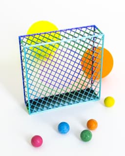 PERSPEKTIVA Small Square Dish // 115x115x35mm 3d model
