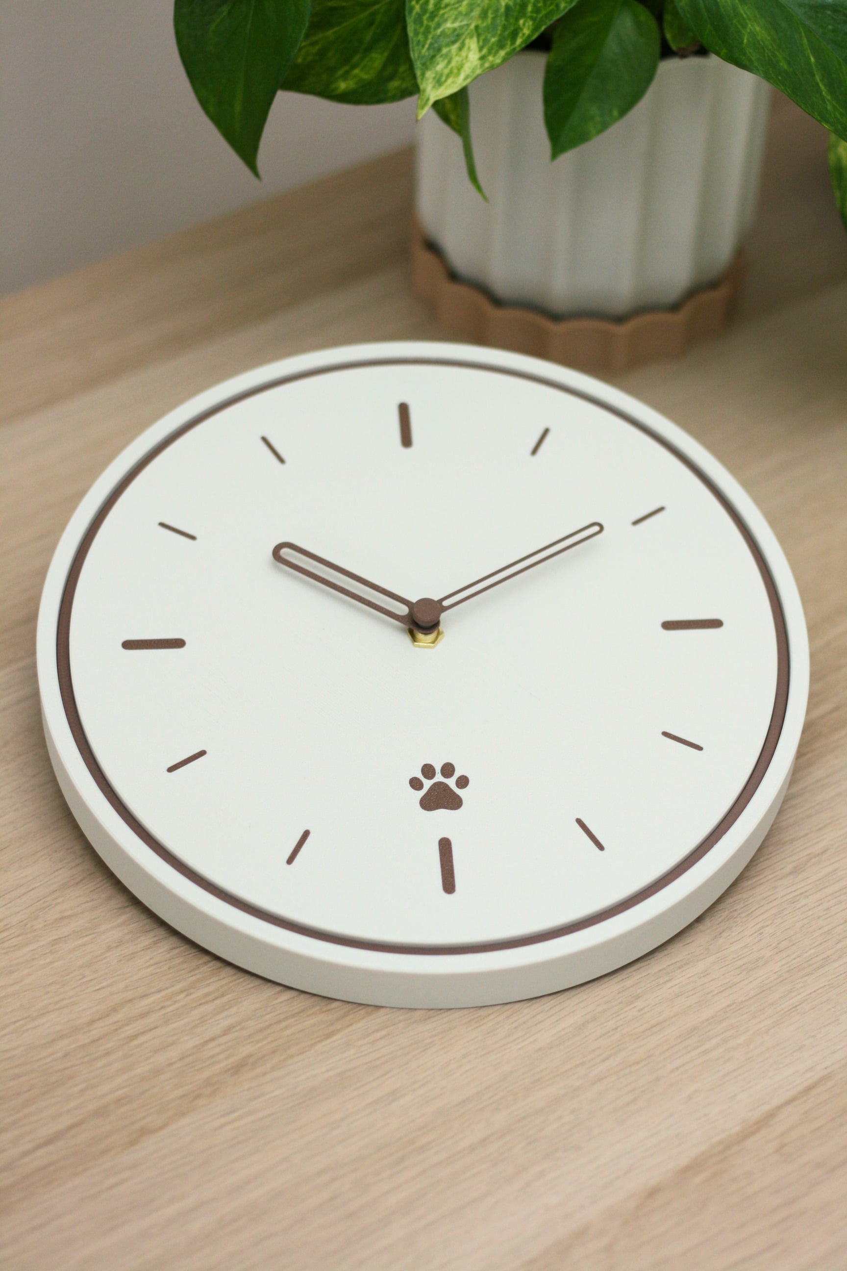 PAWROUTINE WALL CLOCK 3d model
