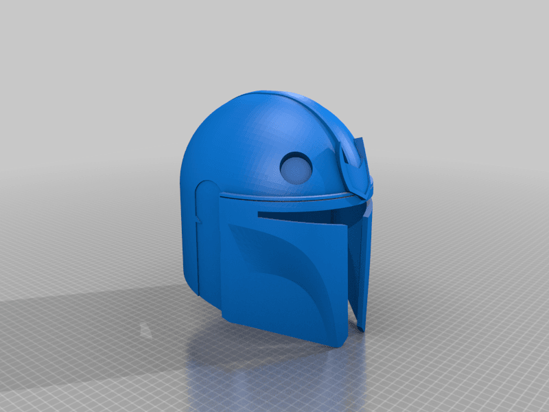 Another Loki Mandalorian Helmet 3d model