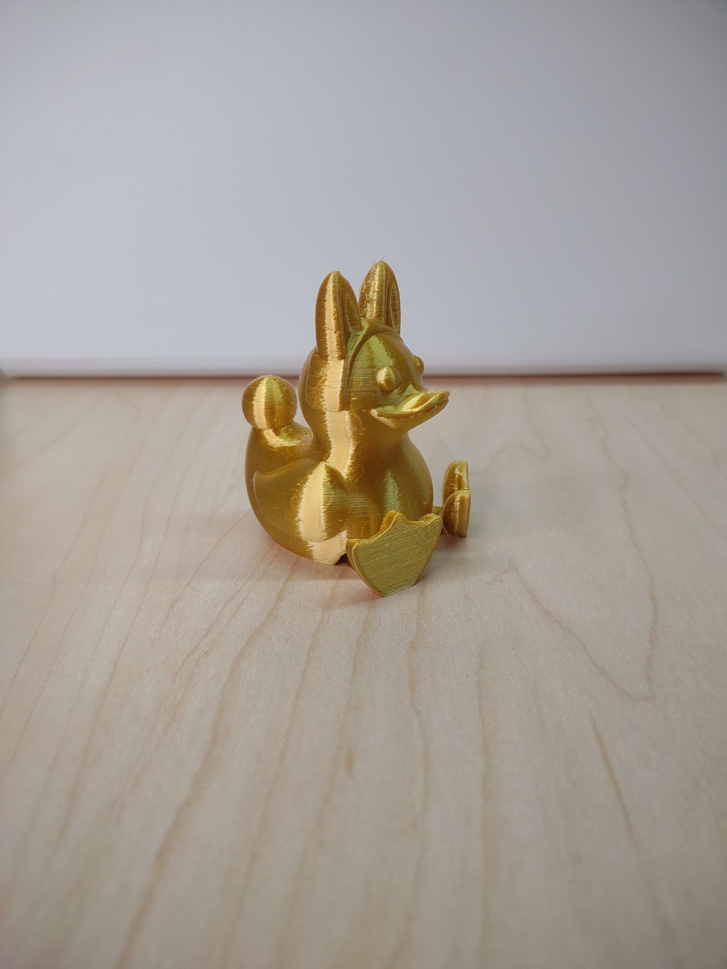 Duck with Bunny Ears 3d model