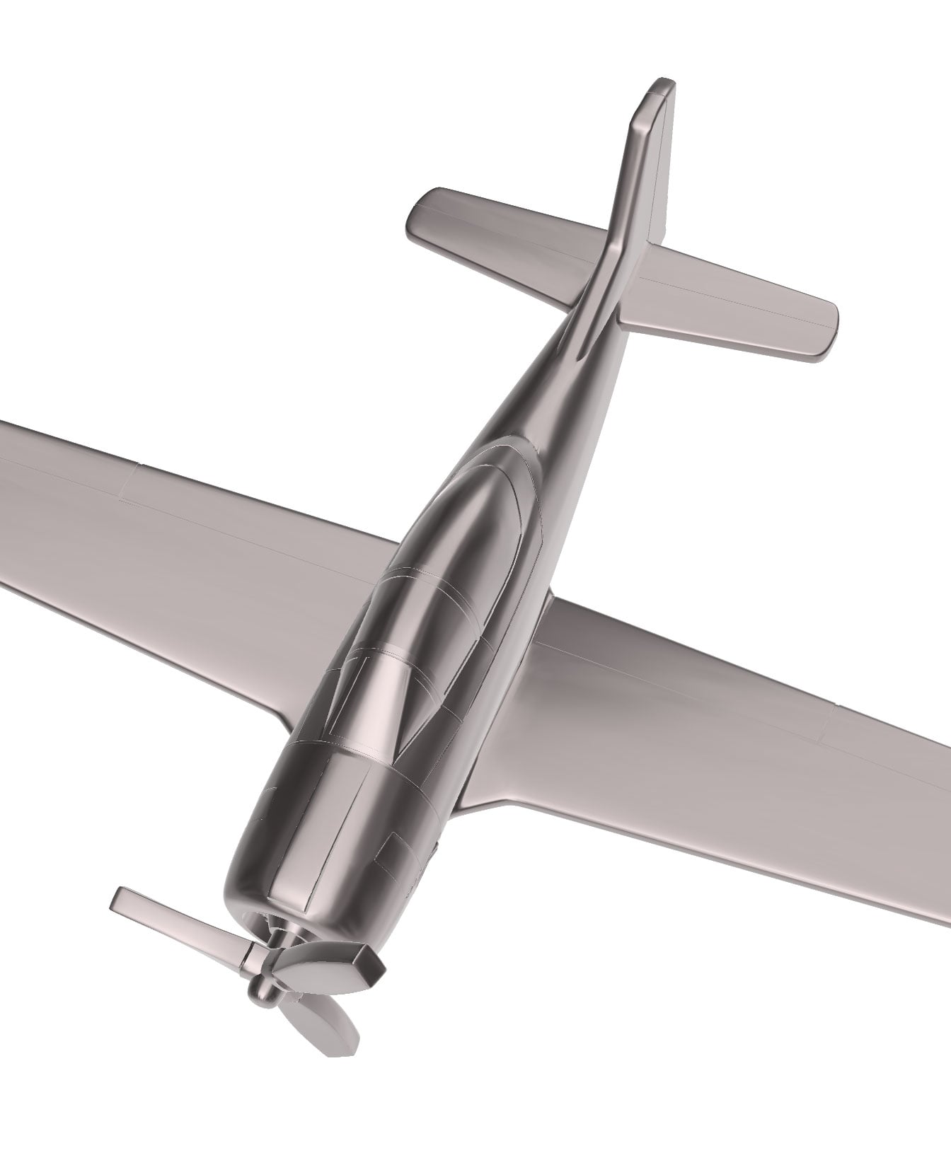 North American T-28 Trojan 3d model