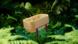 Plant Pot - Ripple DM 3d model