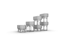 Plant Pot - Ripple DM 3d model