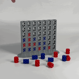 Four in a Row Table Game 3d model