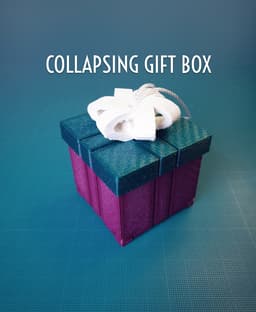 Collapsing Gift Box 3d model