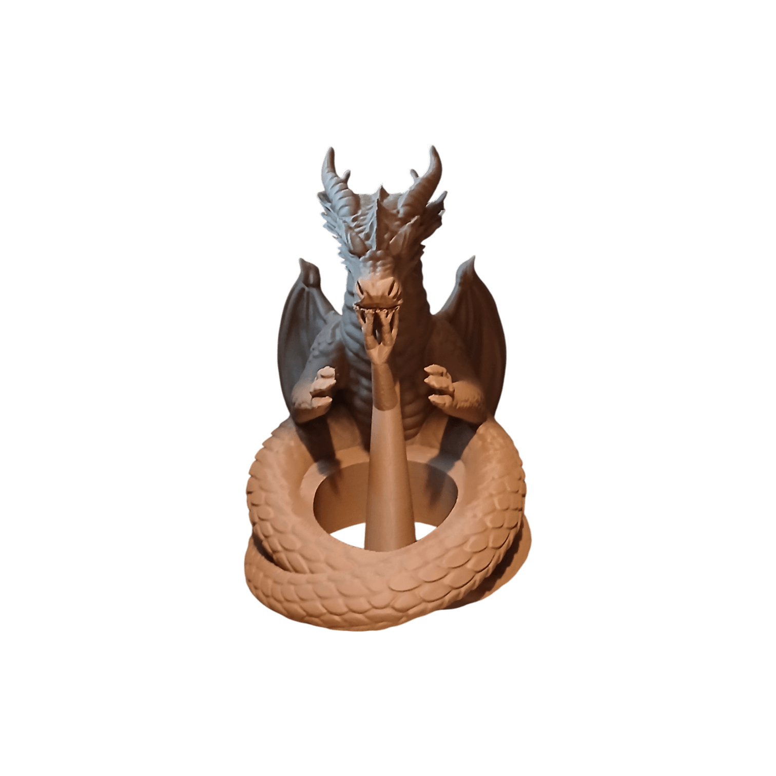 Dragon Guardian Cone Light Lamp 3d model