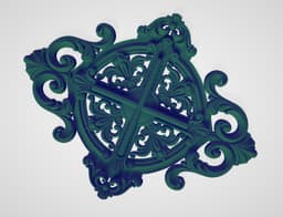Elemento ornamental 3d model