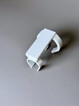 Wall-Mounted Milk Frother Holder 3d model