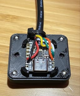 Case for Adafruit QT PY RP2040 3d model