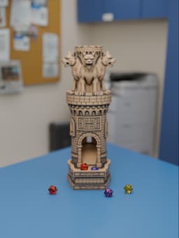 Cerberus Dice Tower 3d model