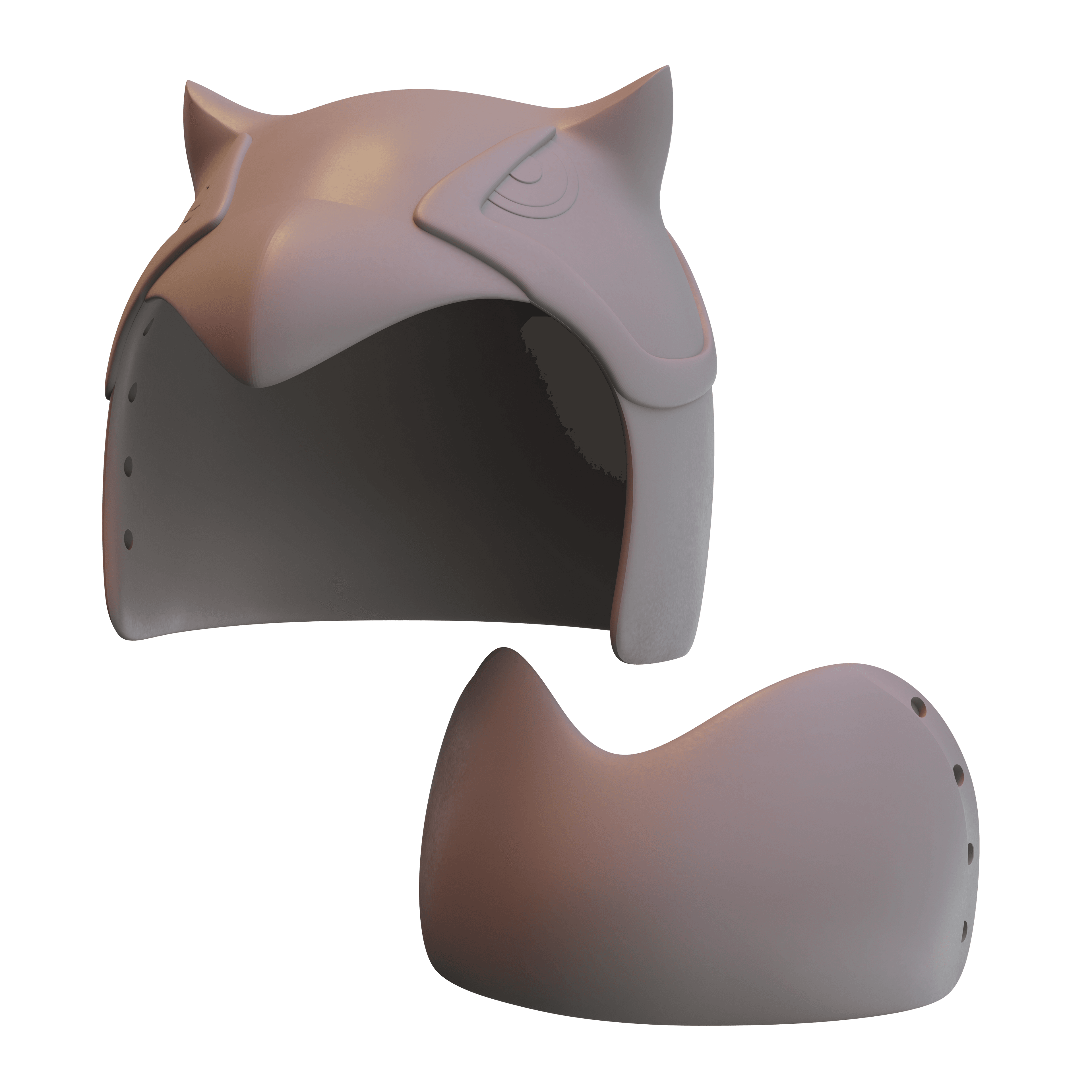 Gatchaman Tiny Helmet 3d model
