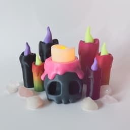 Candles 3d model