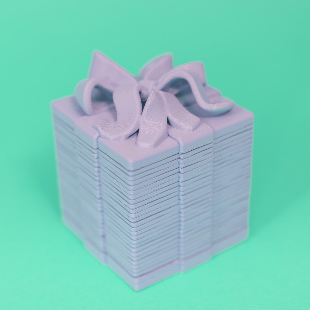 Springo Gift Box (Single Color Version) 3d model