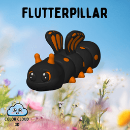 Flutterpillar Flexi 3d model