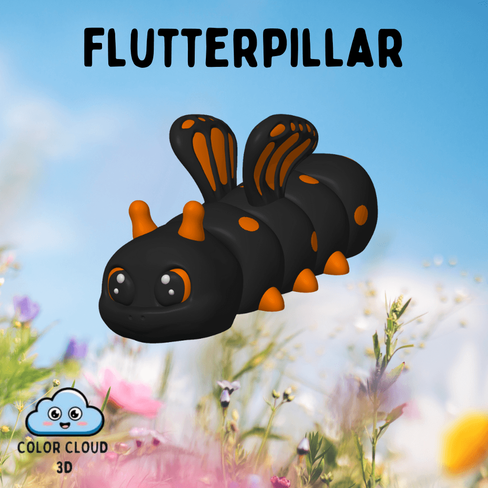 Flutterpillar Flexi 3d model