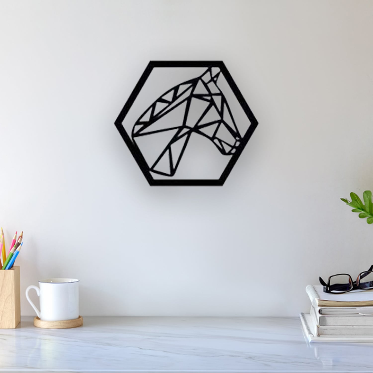 Horse Wall Art 3d model