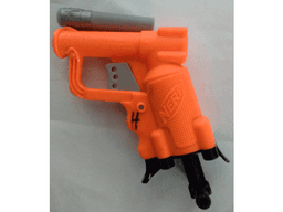 Nerf jolt to Airsoft bb 3d model