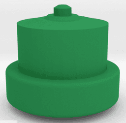 BEYBLADE MARIO'S HAT | COMPLETE | SUPER MARIO SERIES 3d model