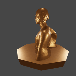 Space Princess Bust V2 3d model