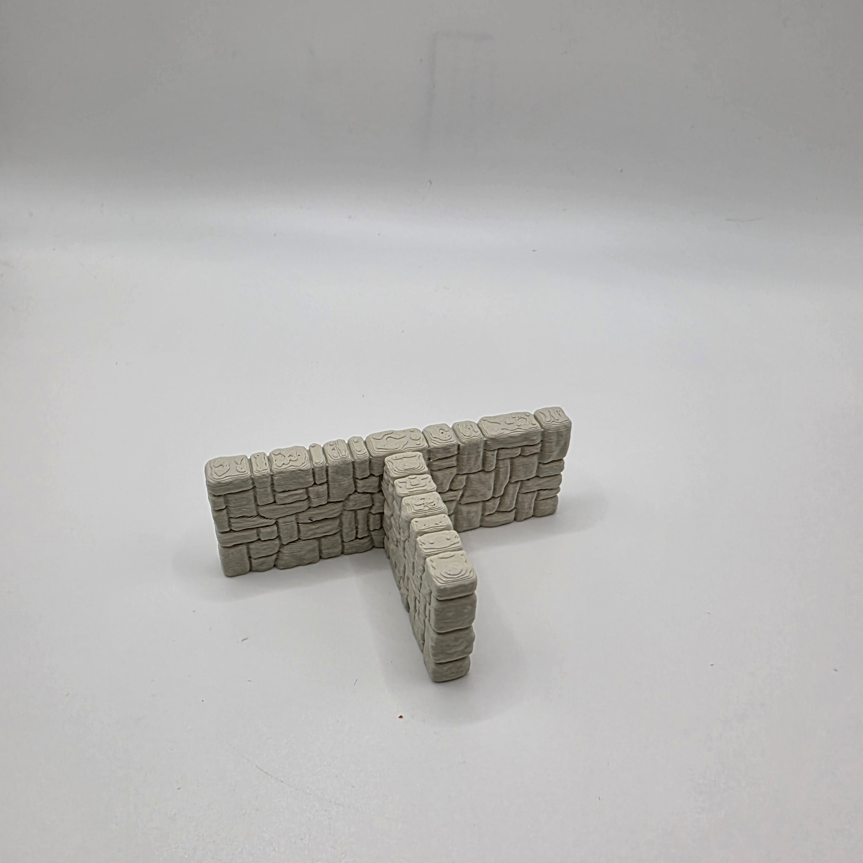 Stone Fence 3d model
