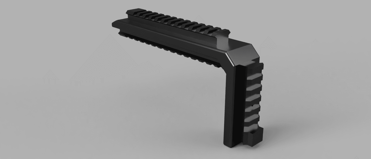 Zip22 Mohawk PDW Chassis v2.stl 3d model
